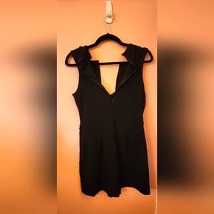 Large Black romper from fashion nova